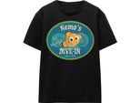 Alla Ricerca Di Nemo - Maglietta "Nemo's Dive In"" Per Uomo/Donna Unisex TV17367 (L) (Nero)"