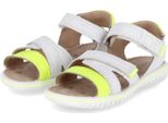 Sandali Superfit Da Bambina Sparkle In Pelle Grigia Misura: 30