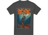 Ac/Dc - Maglietta "Let There Be Rock"" Per Uomo/Donna Unisex TV17404 (M) (Charcoal)"