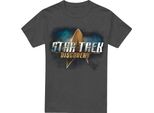 Star Trek: Discovery - Maglietta Da Uomo/Donna Unisex TV17694 (S) (Charcoal)