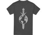 Star Trek - Maglietta "Impero Terrestre"" Per Uomo/Donna Unisex TV17679 (L) (Charcoal)"