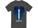 Star Trek: Discovery - Maglietta "Beams"" Per Uomini/Donne Unisex TV17986 (Xxl) (Charcoal)"