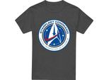 Star Trek: Discovery - Maglietta "Starfleet Command"" Per Uomo/Donna Unisex TV17978 (3XL) (Charcoal)"