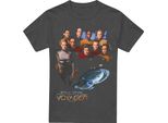 Star Trek - Maglietta "Voyager"" Per Uomini/Donne Unisex TV17989 (3XL) (Charcoal)"