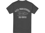 Star Trek - Maglietta "Prometheus Athletic"" Per Uomo/Donna Unisex TV17993 (M) (Charcoal)"