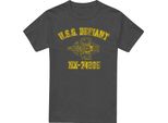 Star Trek - Maglietta "Defiant Athletic"" Per Uomo/Donna Unisex TV17995 (Xl) (Charcoal)"