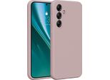 Custodia In Silicone Etteri Per Samsung Galaxy A35 5G Rosa Chiaro
