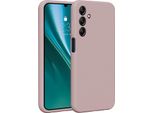 Custodia In Silicone Etteri Per Samsung Galaxy A25 5G (Global) Rosa Chiaro