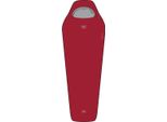 Sacco A Pelo Highlander Mummy Zeta 100 Scarlet Red 10°C - Rosso