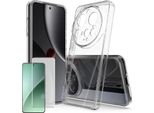 Per Xiaomi 15 Ultra Custodia In Silicone Tpu Trasparente + Pellicola Protettiva In Vetro Curvo H9 Custodia Protettiva Per Cellulare