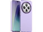 Custodia Per Xiaomi Redmi 14C / Xiaomi Redmi 14R, Sottile Custodia Semi-Trasparente Opaca Antiurto Per Telefono Viola