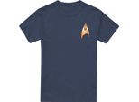 Star Trek: Discovery - Maglietta "Operations"" Per Bambini/Ragazzi Unisex TV18035 (M) (Marineblau)"
