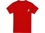 Star Trek - Maglietta "Engineering Uniform"" Per Uomo/Donna Unisex TV18050 (Xxl) (Rosso)"