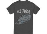 Star Trek - Maglietta "The Intrepid Class"" Per Uomo/Donna Unisex TV18062 (Xxl) (Charcoal)"