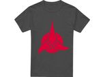Star Trek - Maglietta "Klingon"" Per Uomo/Donna Unisex TV18138 (S) (Charcoal)"