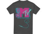 Mtv - Maglietta Uomo/Donna Unisex TV18305 (3XL) (Carbone)