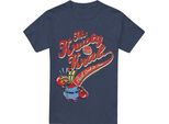 Spongebob Squarepants - Maglietta "The Krusty Krab"" Per Uomo/Donna Unisex TV18332 (Xxl) (Blu Navy)"