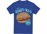 Spongebob Squarepants - Maglietta "Krusty Krab"" Per Uomo/Donna Unisex TV18380 (Xl) (Blu Reale)"