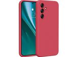 Etteri Custodia In Silicone Per Samsung Galaxy A54 5G Custodia Per Cellulare Lampone