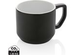 Xd Collection - Tazza Da Caffè "Modern"", Ceramica, 350Ml XD133 (Taglia Unica) (Nero)"