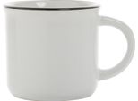 Xd Collection - Tazza Da Caffè, Vintage, In Ceramica, 280Ml XD135 (Taglia Unica) (Bianco)