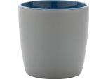 Xd Collection - Tazza Da Caffè, Interno Bicolore, Ceramica, 300Ml XD137 (Taglia Unica) (Blu)