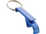 Xd Collection - Apribottiglie, Alluminio Riciclato XD269 (Taglia Unica) (Blu)