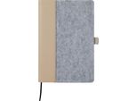 Vinga - Taccuino "Albon"", Feltro Riciclato XD207 (21,9 Cm X 15 Cm X 1,5 Cm) (Grigio)"
