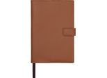 Vinga - Taccuino "Timo"", Rpet (Polietilene Tereftalato Riciclato) XD211 (22 Cm X 15,5 Cm X 2 Cm) (Marrone)"