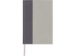 Xd Collection - Taccuino, Rpet (Polietilene Tereftalato Riciclato), A5 XD335 (1,5 Cm X 21,5 Cm X 14,6 Cm) (Grigio)