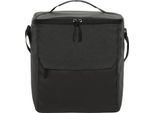 Xd Collection - Borsa Termica "Kazu"", Rpet (Polietilene Tereftalato Riciclato) XD402 (26 Cm X 23 Cm X 15 Cm) (Nero)"