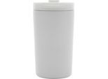 Xd Collection - Tazza Da Caffè, Acciaio Inossidabile Riciclato, 300 Ml XD567 (Taglia Unica) (Bianco)