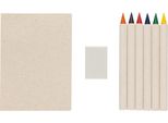 Xd Collection - Blocco Note E Matita "Micki Infinity"" Set Da 6 XD660 (Taglia Unica) (Bianco)"