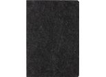 Xd Collection - Taccuino "Phrase"", Feltro Riciclato, A5 XD686 (Taglia Unica) (Nero)"