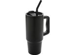 Xd Collection - Tazza "Embrace Deluxe"", Acciaio Inossidabile Riciclato, 900Ml XD873 (Taglia Unica) (Nero)"