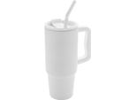 Xd Collection - Tazza "Embrace Deluxe"", Acciaio Inossidabile Riciclato, 900Ml XD873 (Taglia Unica) (Bianco)"
