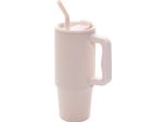 Xd Collection - Tazza "Embrace Deluxe"", Acciaio Inossidabile Riciclato, 900Ml XD873 (Taglia Unica) (Rosa)"