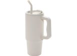 Xd Collection - Tazza "Embrace Deluxe"", Acciaio Inossidabile Riciclato, 900Ml XD873 (Taglia Unica) (Beige)"