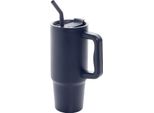 Xd Collection - Tazza "Embrace Deluxe"", Acciaio Inossidabile Riciclato, 900Ml XD873 (Taglia Unica) (Blu Navy)"