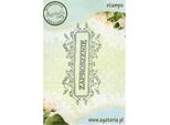 Agateria - Timbro Trasparente Timbro Motivo Timbro Trasparente Zaproszenie - Sottotitolo Pl Cornice, Foglie