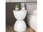 Panca Per Scarpe Sedia Poltrona Da Salotto Sedia Per Il Trucco Sgabello Rotondo Sgabello Basso Bianco 【Hxd-Baisu785】
