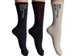 Fila Confezione Da 3 Calzini Lunghi In Cotone F3606 Per Donna
