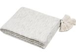 Coperta In Cotone Con Effetto Lino, Balma, 125 X 150 Cm