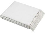 Coperta In Cotone Con Frange, Balma, 125 X 150 Cm