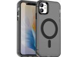 Custodia Magnetica Per Iphone 11, Sottile Custodia Traslucida Opaca Antiurto Nera