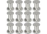 Bettizia Set Di 12 Gambe Per Mobili Set Di Gambe Per Tavoli Gambe Per Divani Gambe Per Letti Gambe Per Divani Gambe Per Armadi Gambe Per Mobili Alluminio 4X100Mm