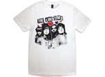 The Libertines - Maglietta "Rip Flag Xerox"" Per Uomo/Donna Unisex RO13353 (M) (Bianco)"