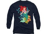 La Sirenetta - T-Shirt Unisex Uomo/Donna TV14665 (M) (Blu Navy)