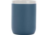 Xd Collection - Tazza Da Caffè, Bordo A Contrasto, Ceramica, 300Ml XD138 (Taglia Unica) (Blu/Bianco)