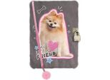 Agenda Con Lucchetto A5 96K Sweet Pomeranian Majewski